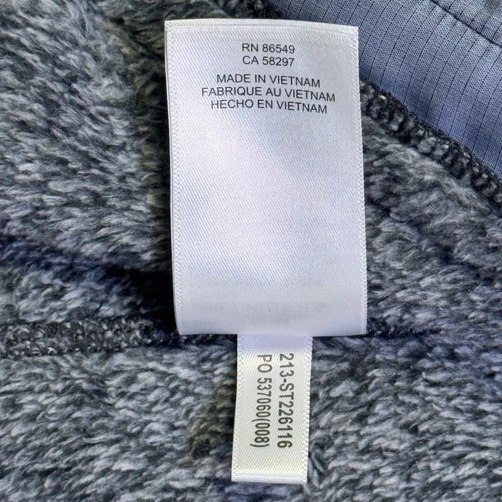Tommy Bahama Cascade Fleece Vest‎ Mens XXL Gray Full Zip Marlin Logo Pockets